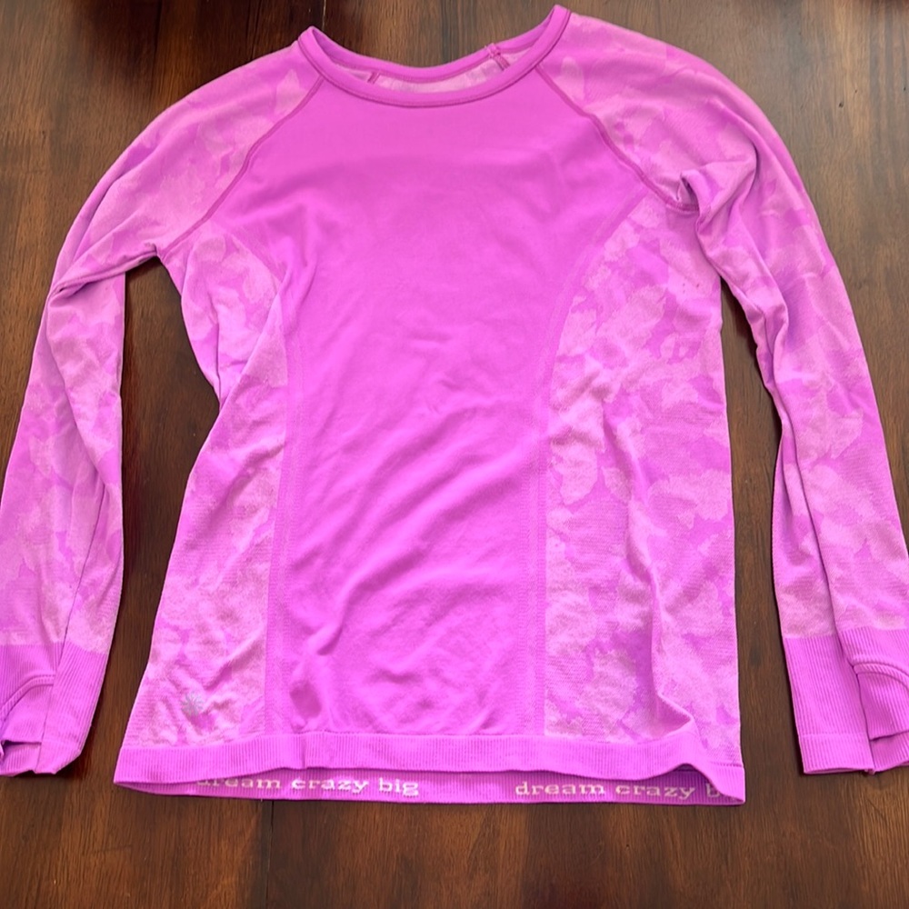 Athleta Girl long sleeve shirt size L/12